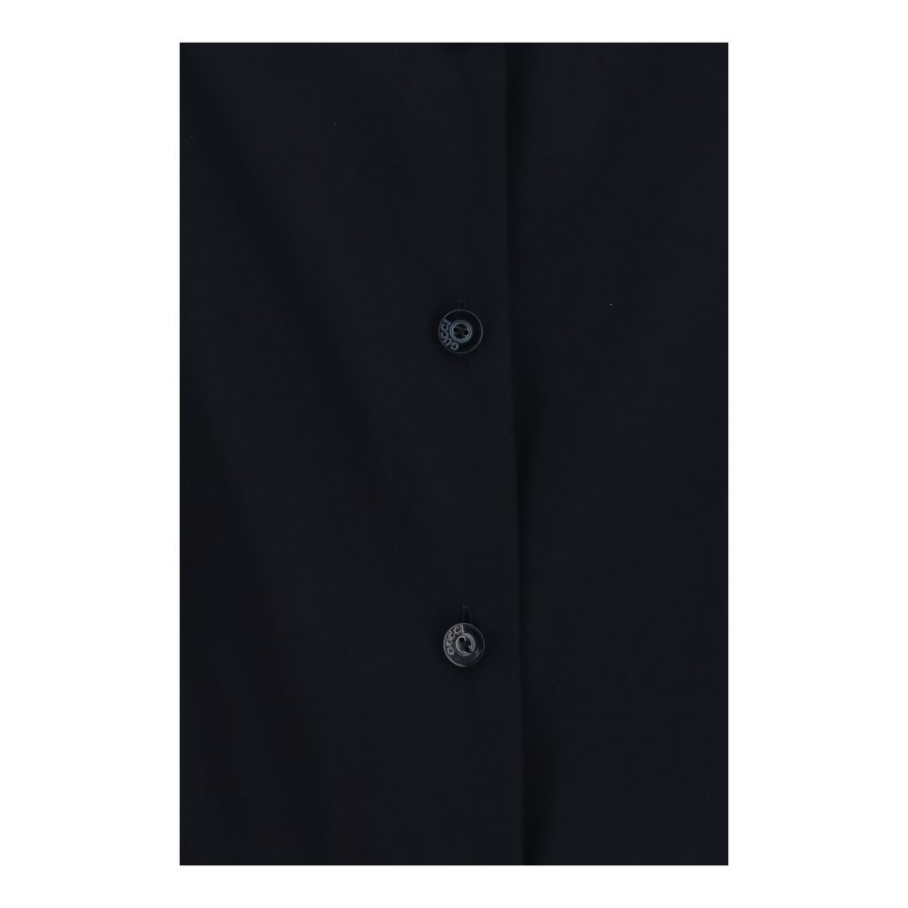 Chemise en soie noire Gucci