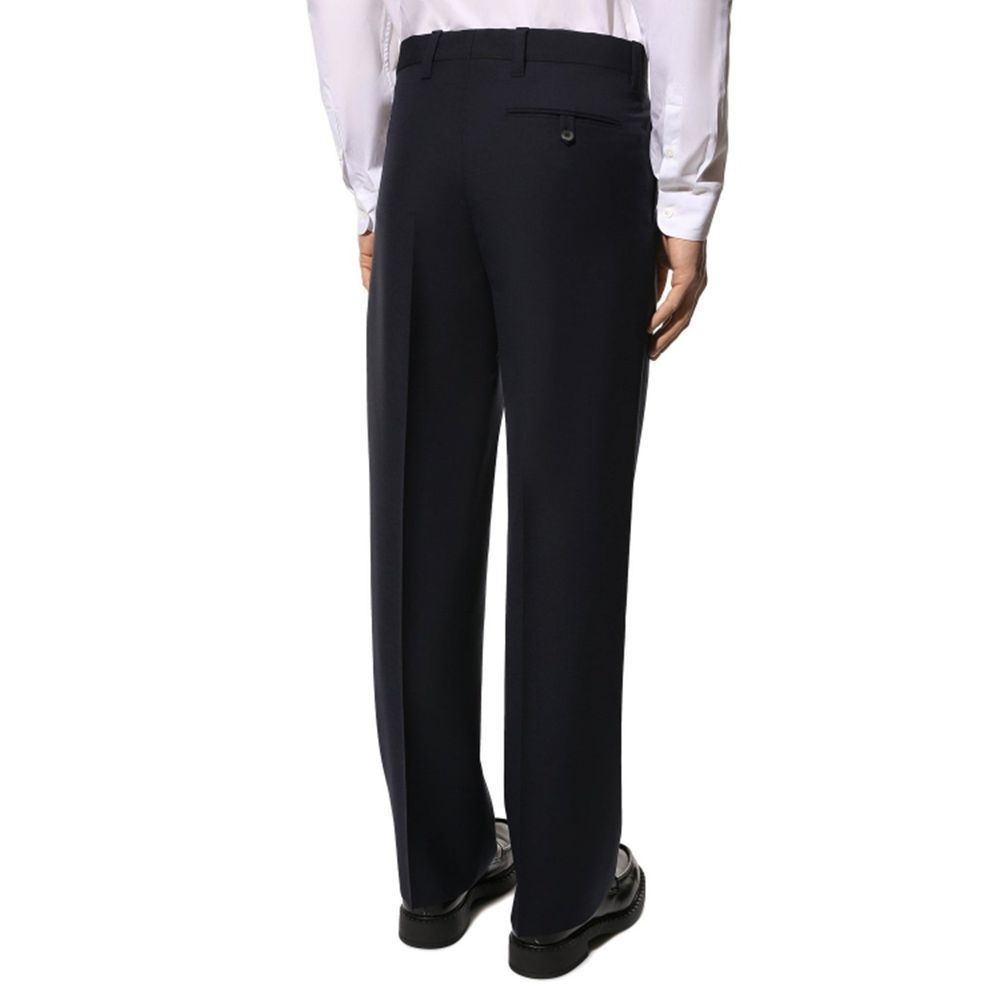 Prada Blue Dress Pants for Men detail view