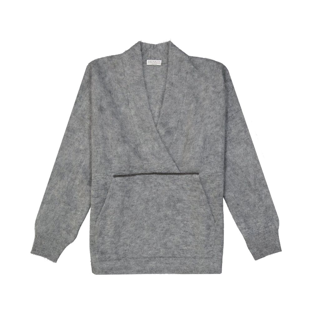 Brunello Cucinelli Grey Sweatshirt for Women