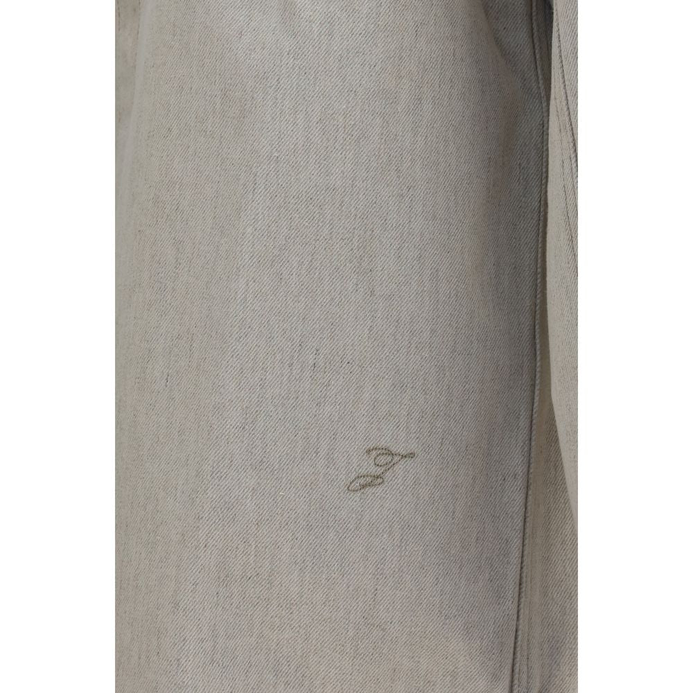 Chemise en jean beige Jacquemus