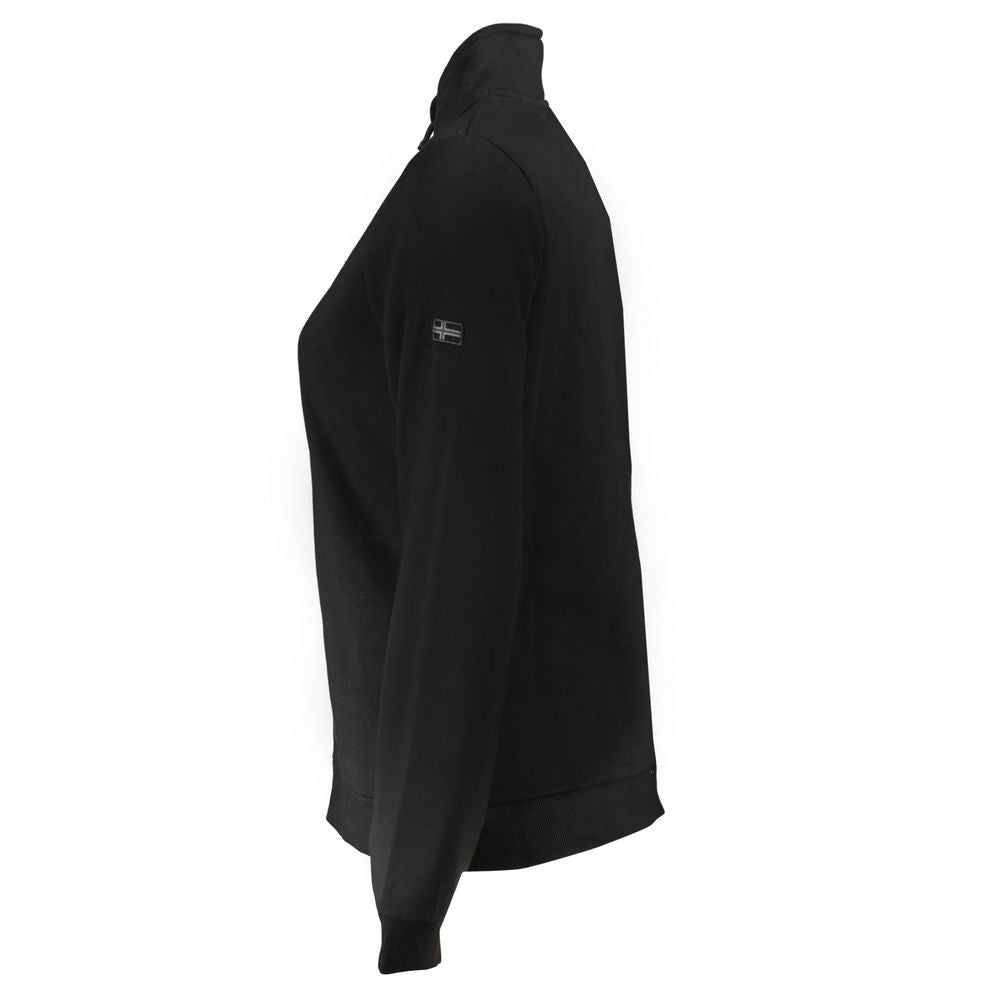Norvège 1963 Sweat-shirt Femme Coton Noir
