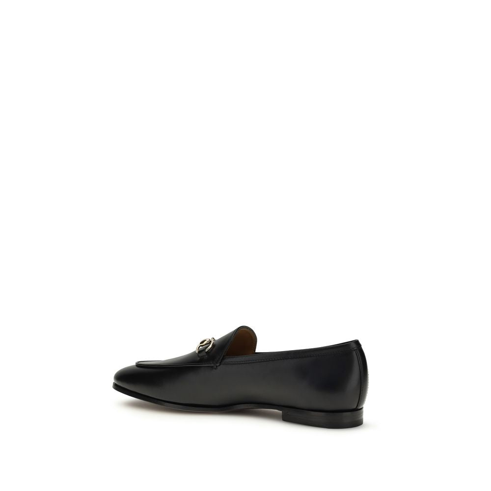 Gucci Black Loafers detail view