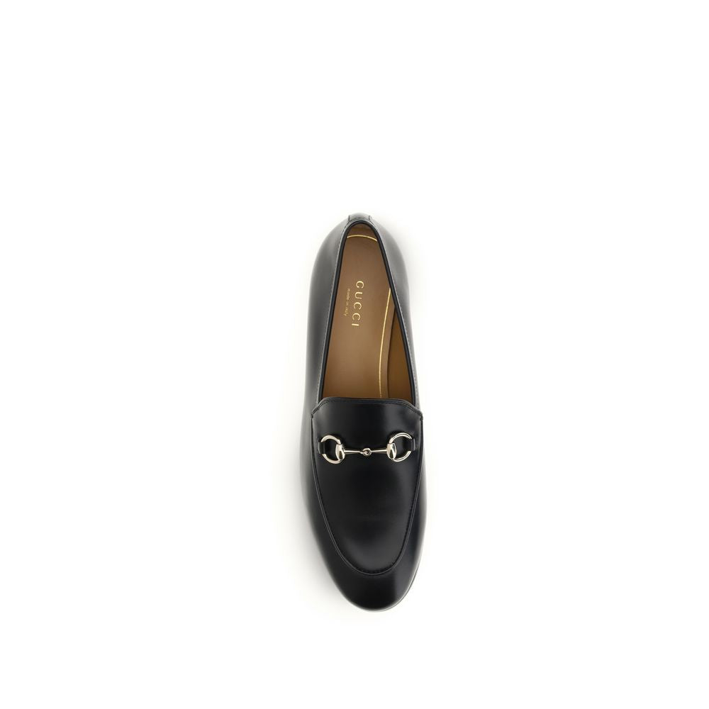 Gucci Black Loafers side view