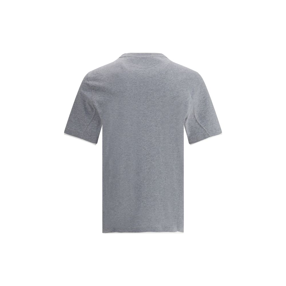 T-shirt Brunello Cucinelli en coton gris