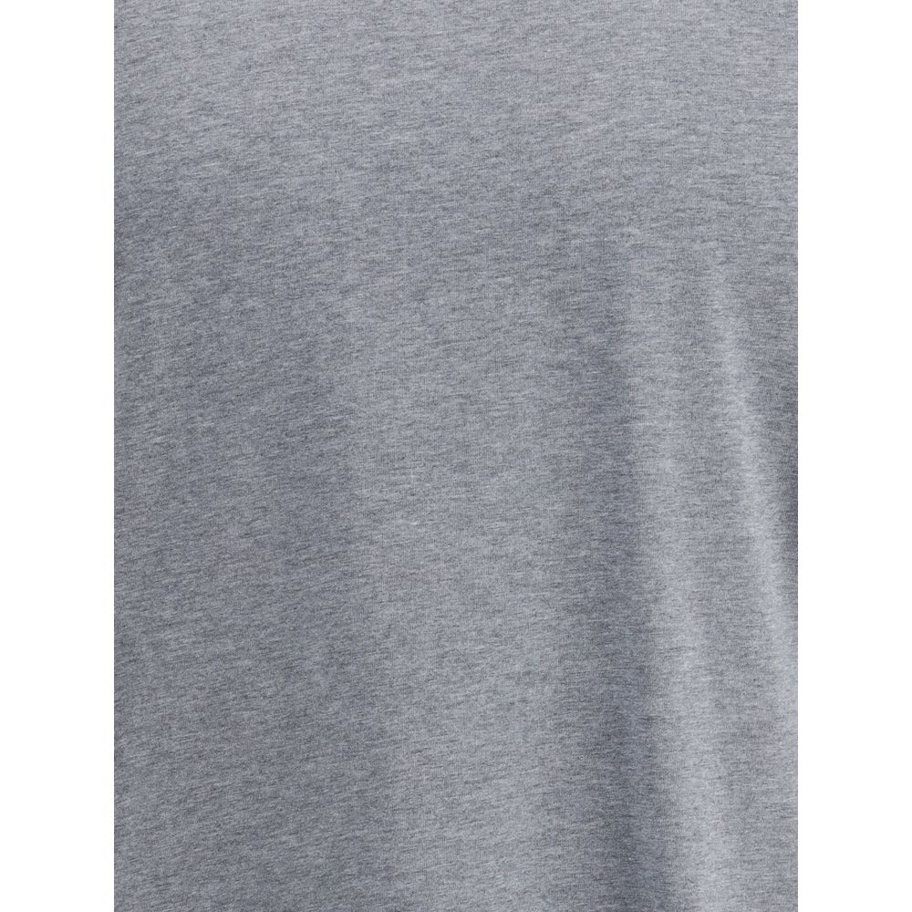 T-shirt Brunello Cucinelli en coton gris