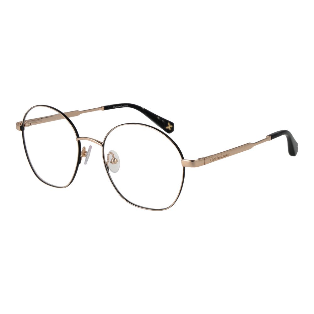 Lunettes (montures) Christian Lacroix beiges en acier inoxydable