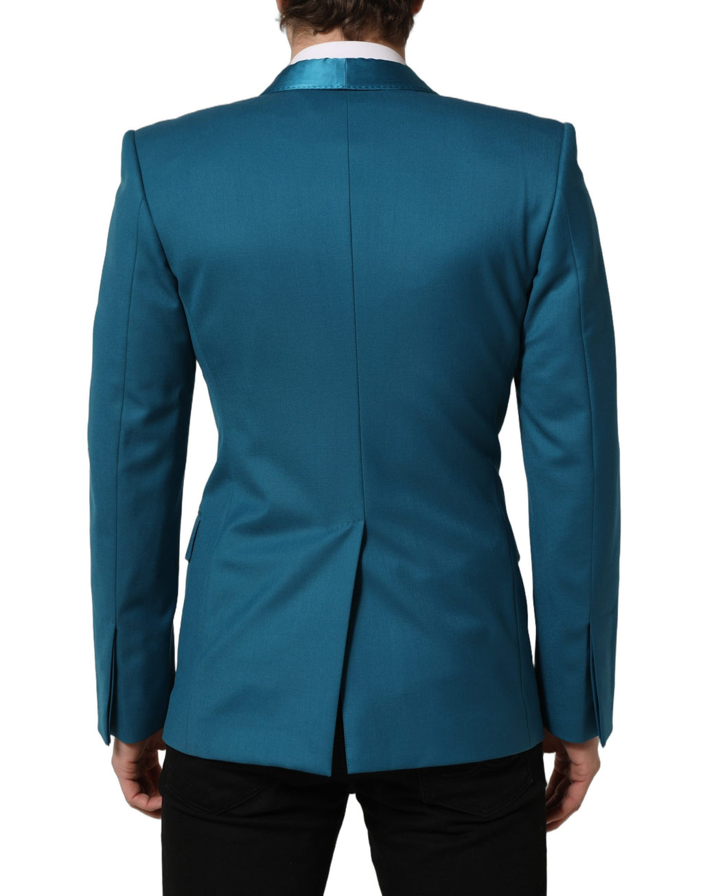 Dolce & Gabbana Teal Blazer detail view