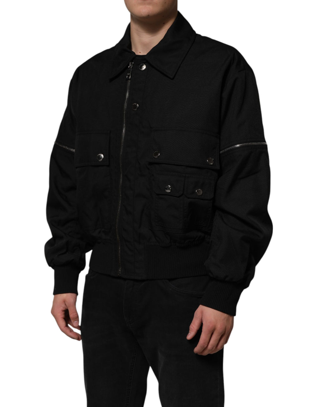 Dolce & Gabbana Black Jacket detail view