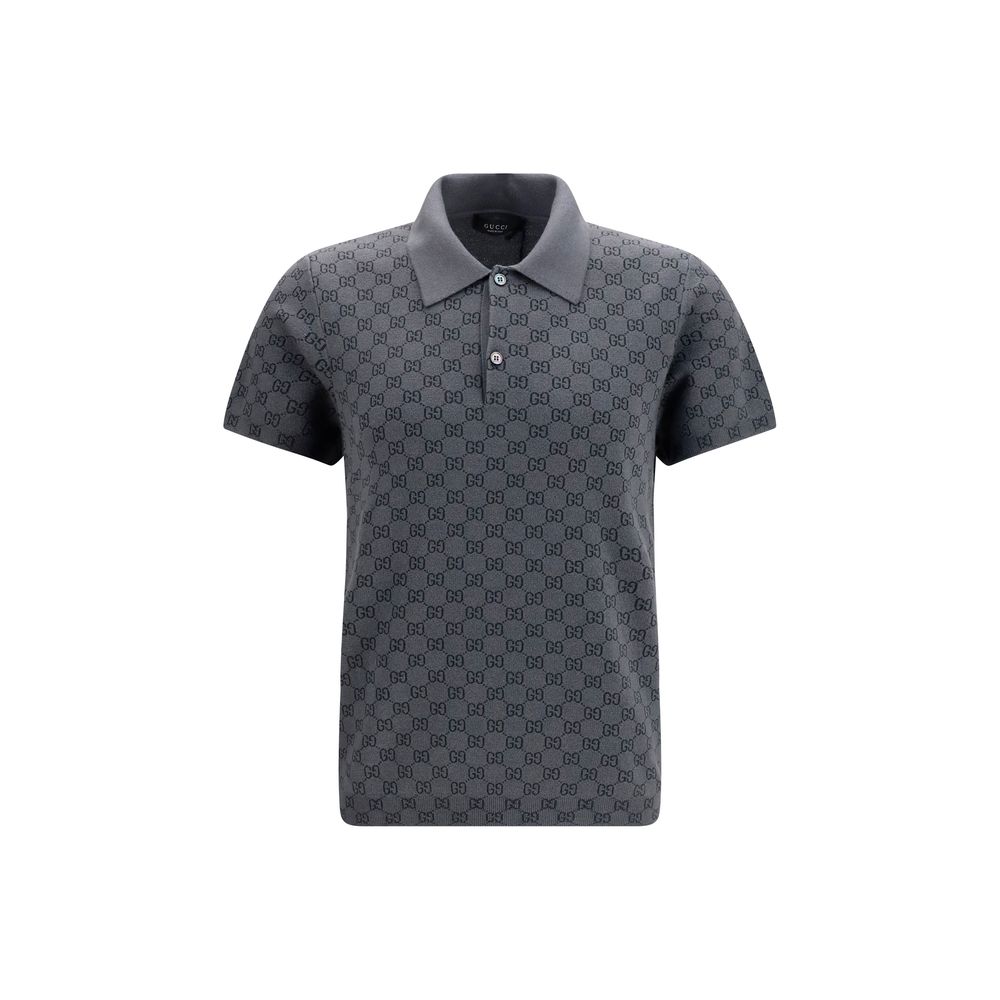 Gucci Gray Polo Shirt