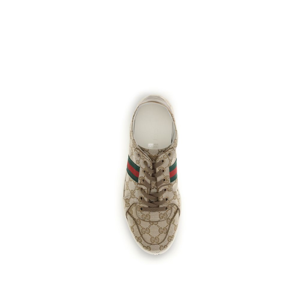 Gucci Beige Sneakers side view