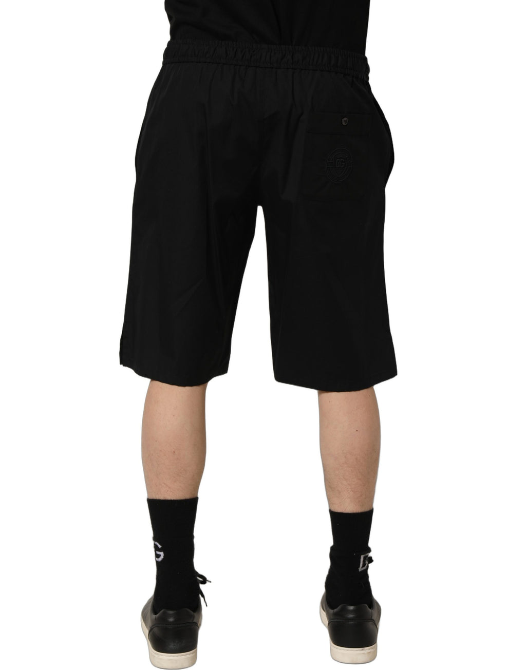 Dolce & Gabbana Black Designer Fashion for Men side view
