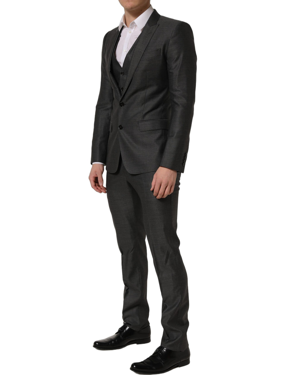 Dolce & Gabbana Gray Designer Fashion side view