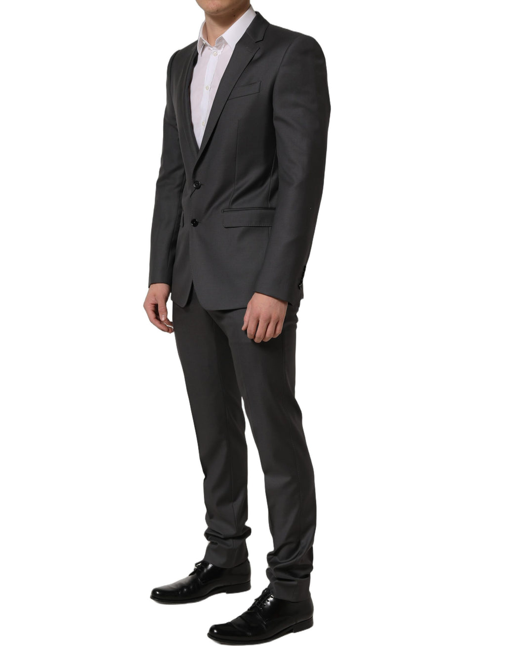 Dolce & Gabbana Gray Designer Fashion for Men side view