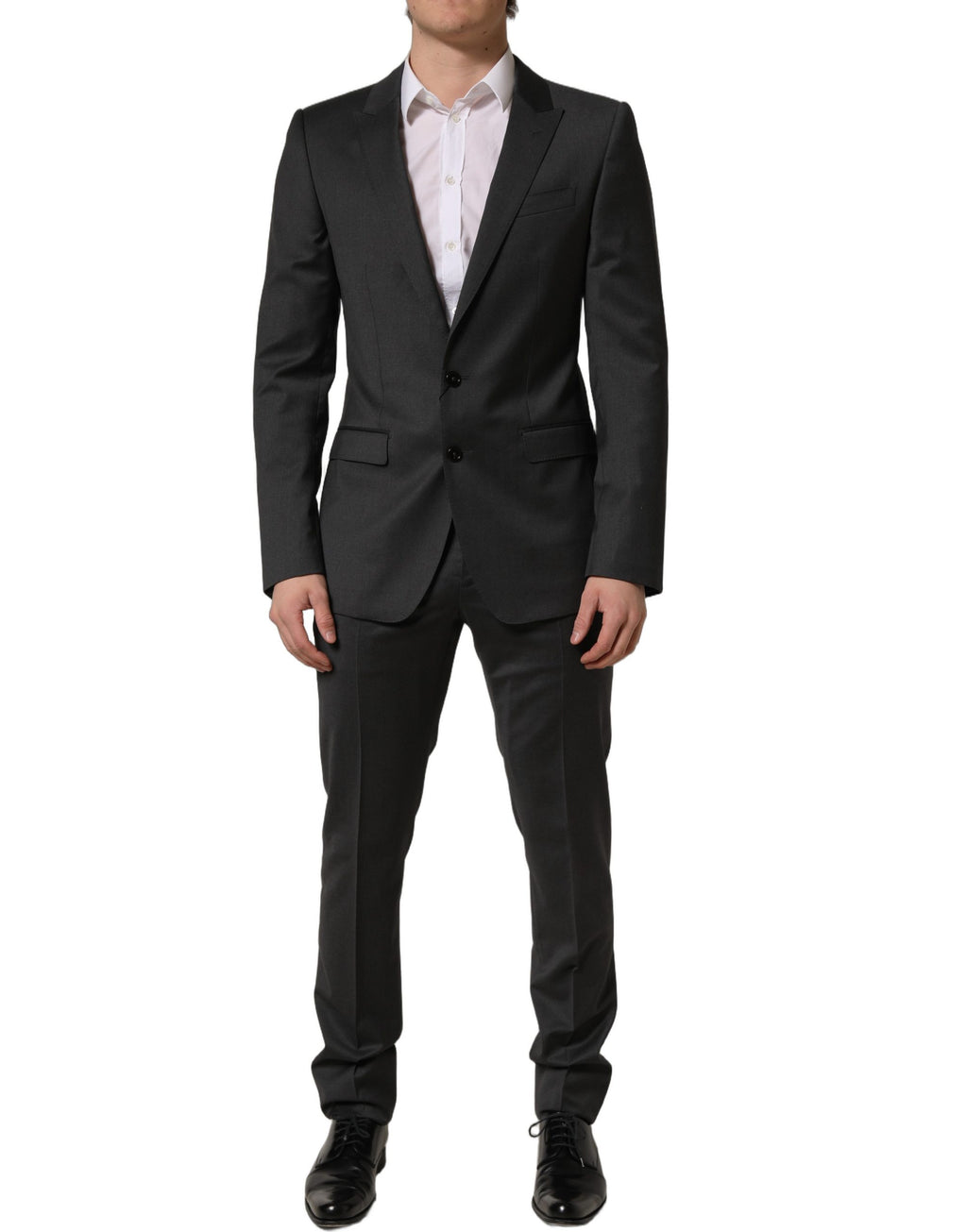 Dolce & Gabbana Gray Designer Fashion for Men side view