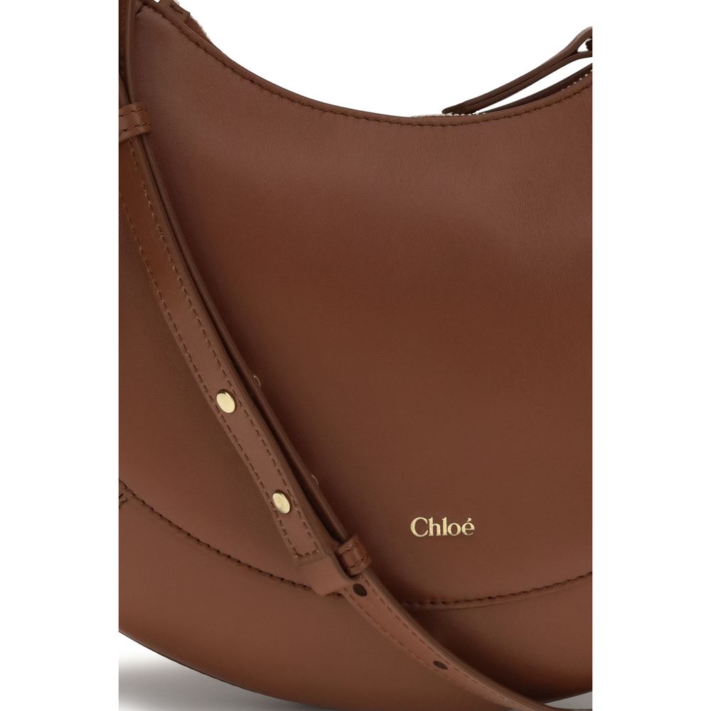 Chloé Brown Shoulder Bag side view