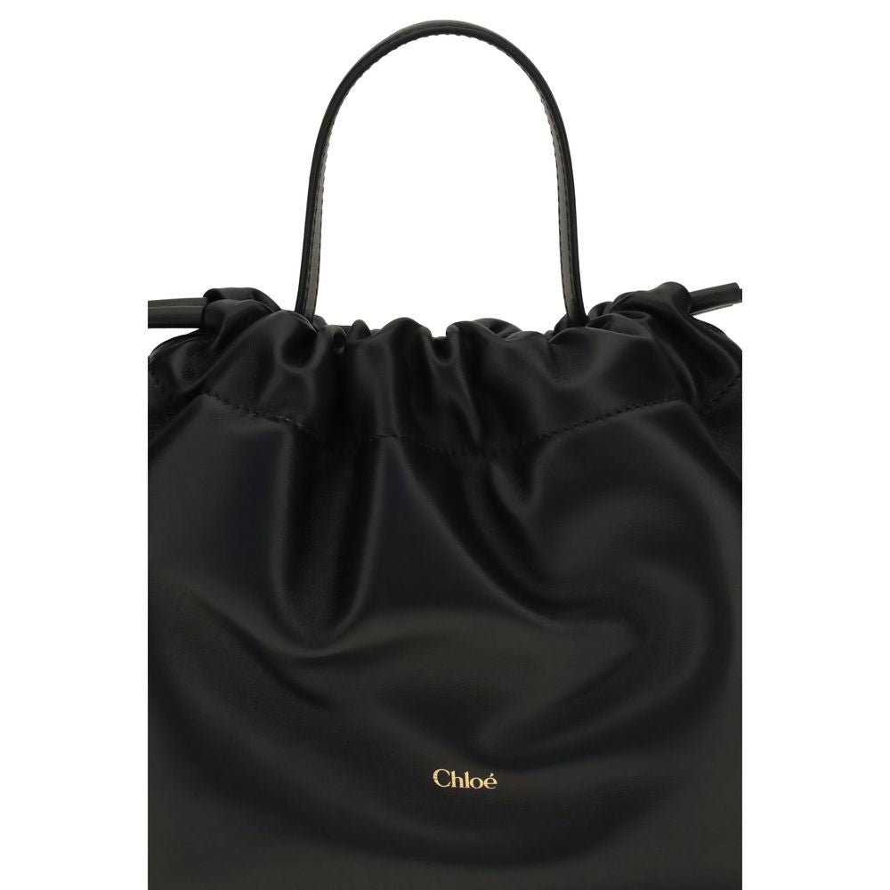 Chloé Black Shoulder Bag side view