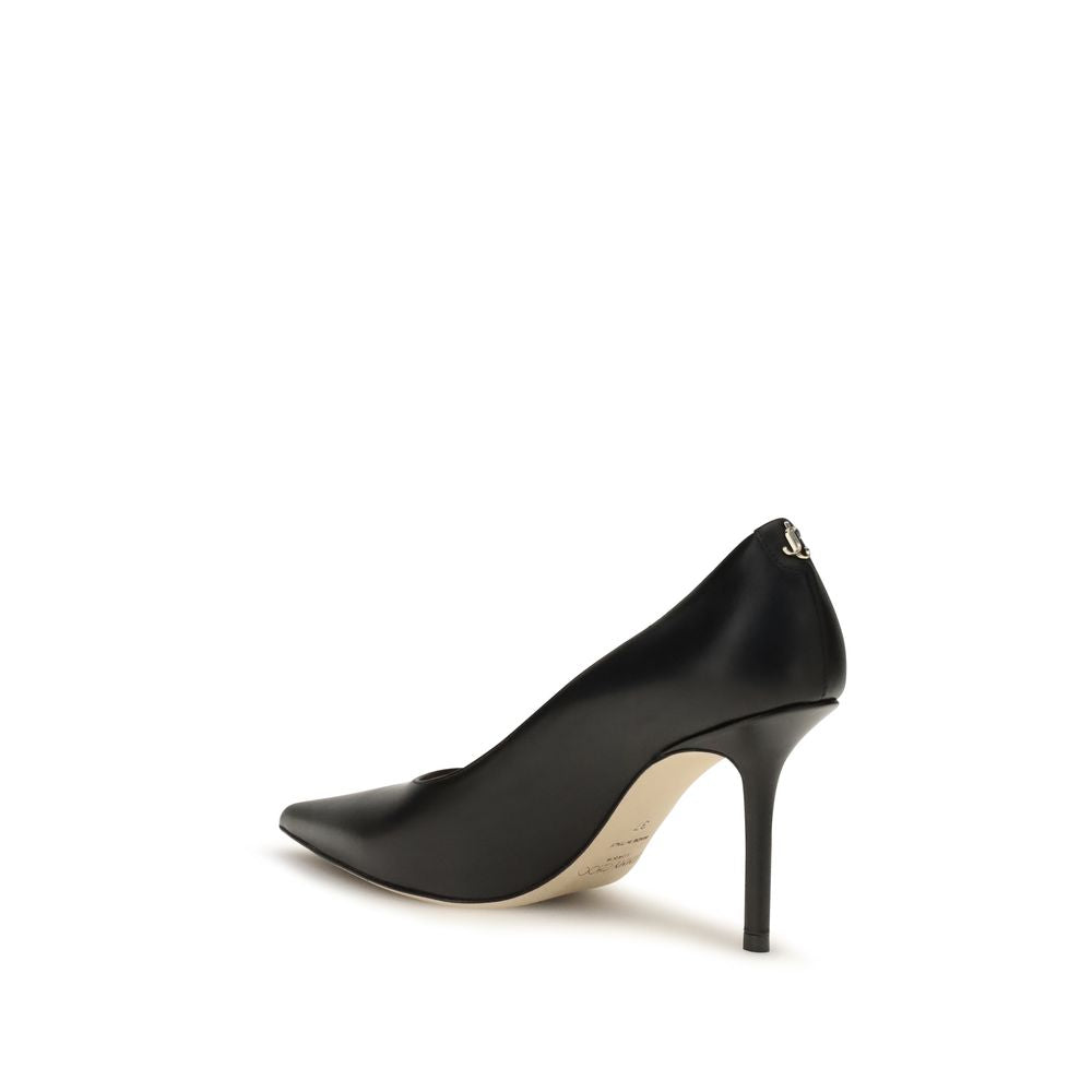Jimmy Choo Black Pumps detail view