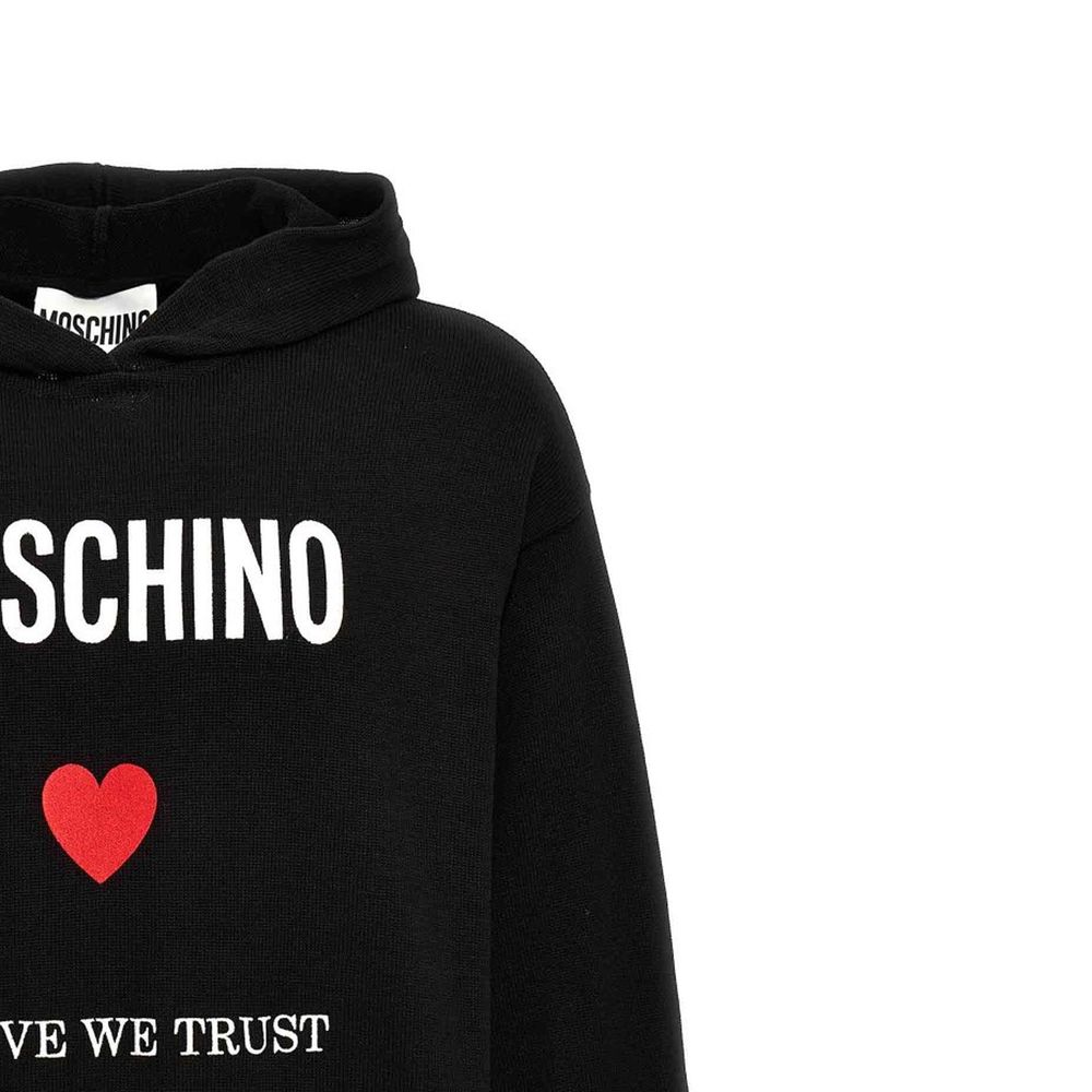 Moschino Couture Black Sweatshirt detail view
