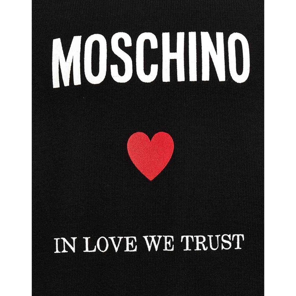Moschino Couture Black Sweatshirt side view