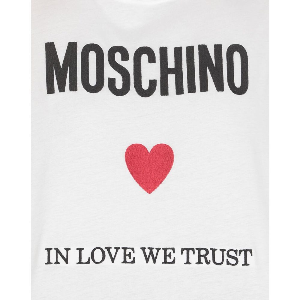Moschino Couture White T-Shirt side view