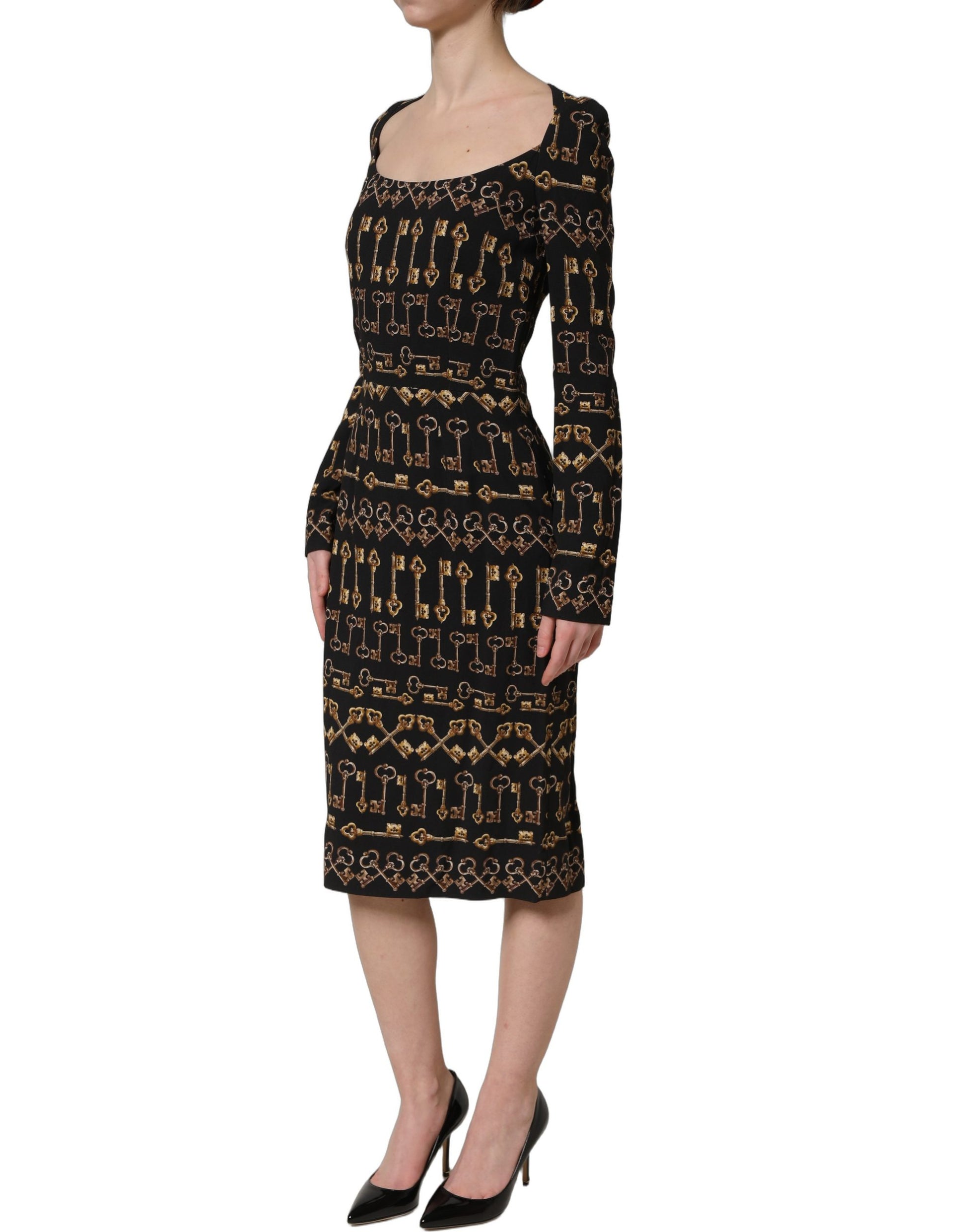 Dolce & Gabbana Black Designer Fashion side view