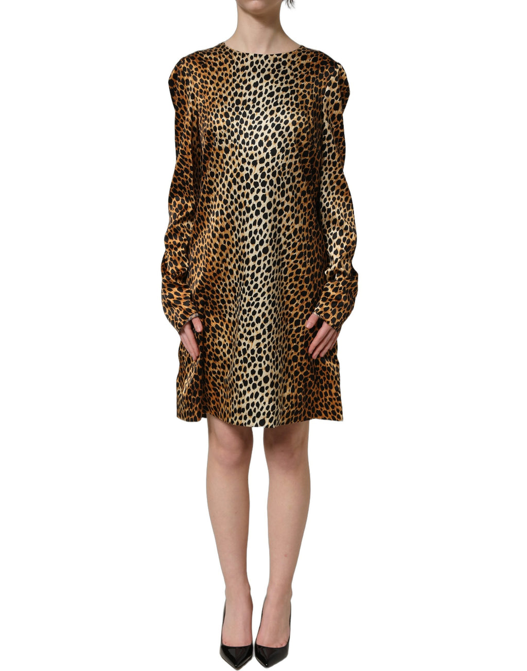 Dolce & Gabbana Brown Designer Fashion side view