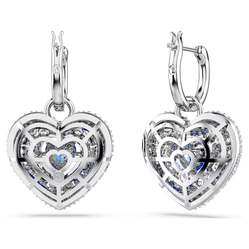Swarovski Gray Stainless Steel Earrings