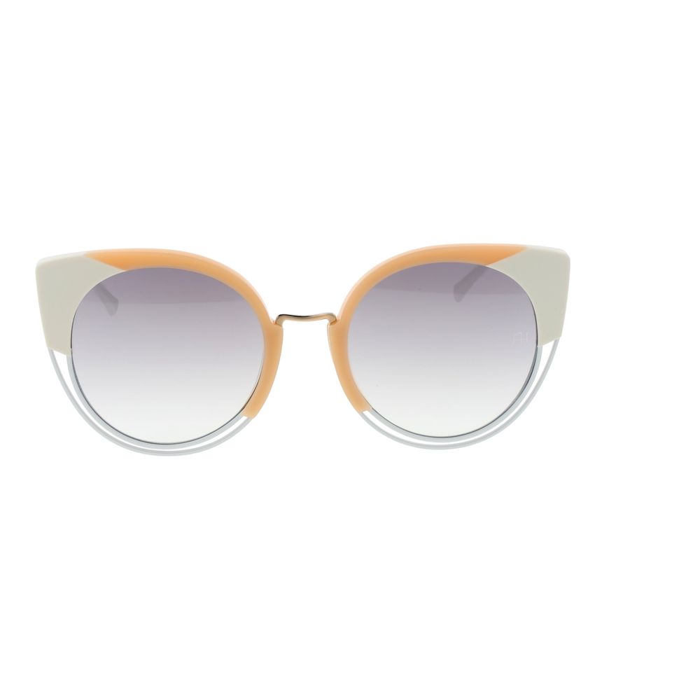 Ana Hickmann White Metal Sunglasses