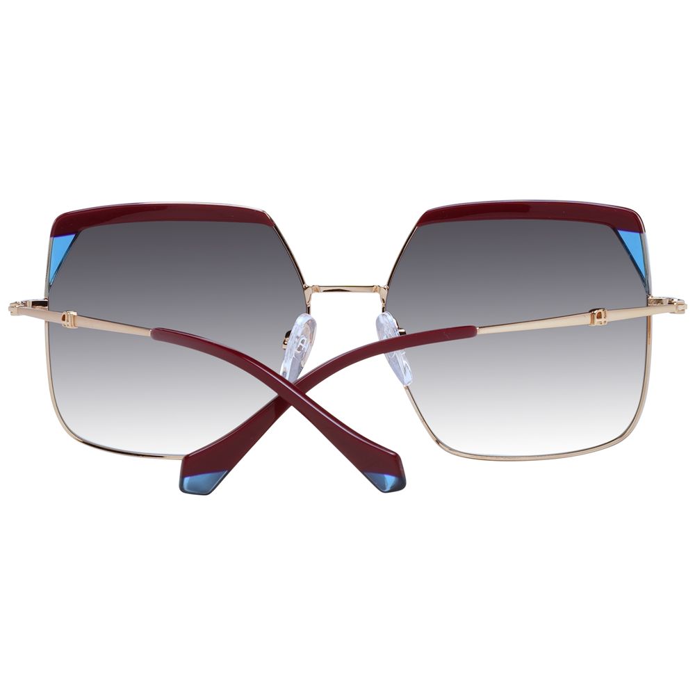 Ana Hickmann Gold Metal Sunglasses