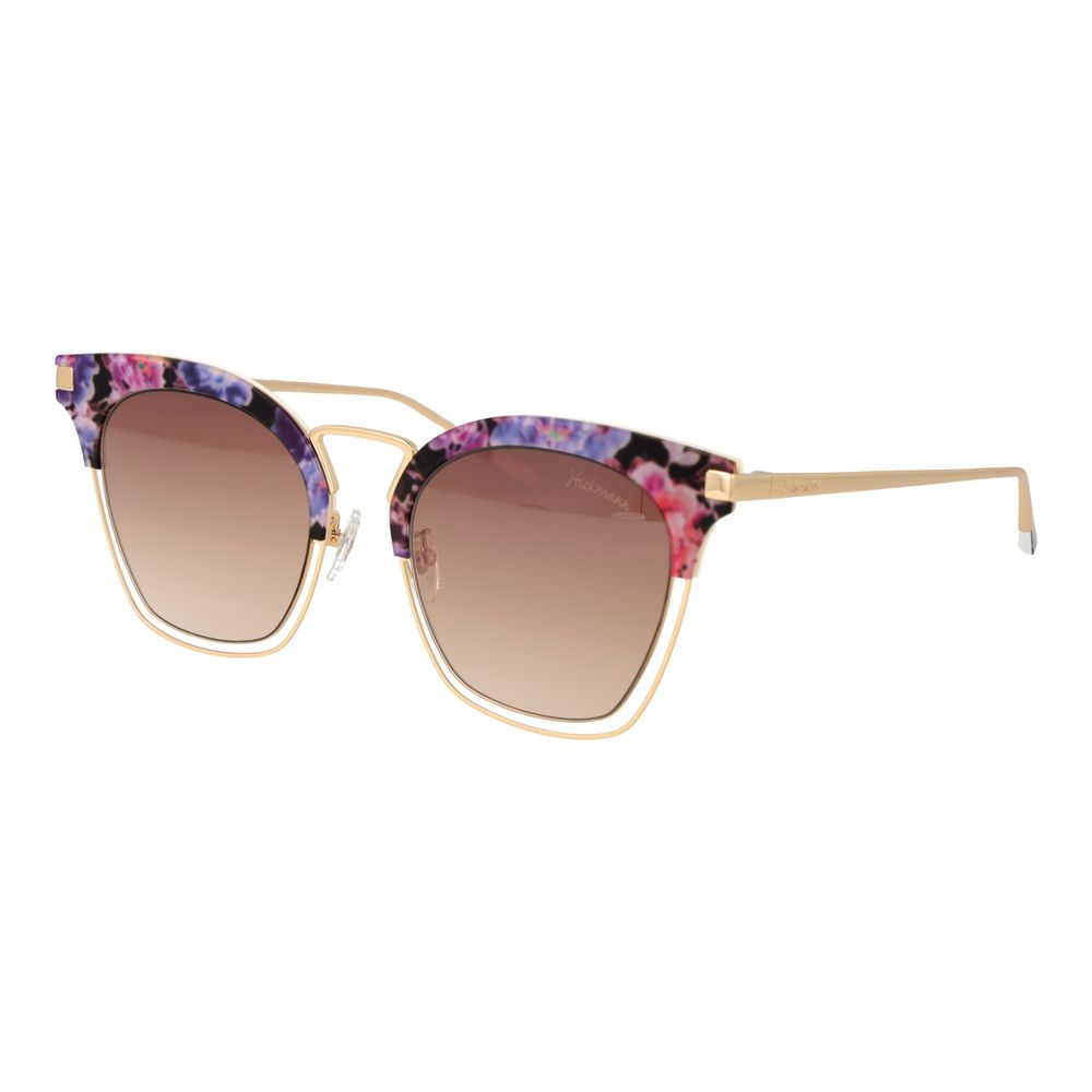 Ana Hickmann Gold Metal Sunglasses