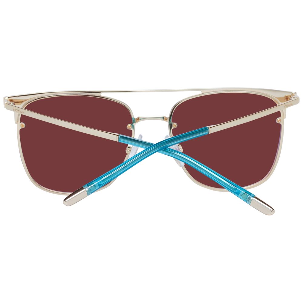 Ana Hickmann Gold Metal Sunglasses