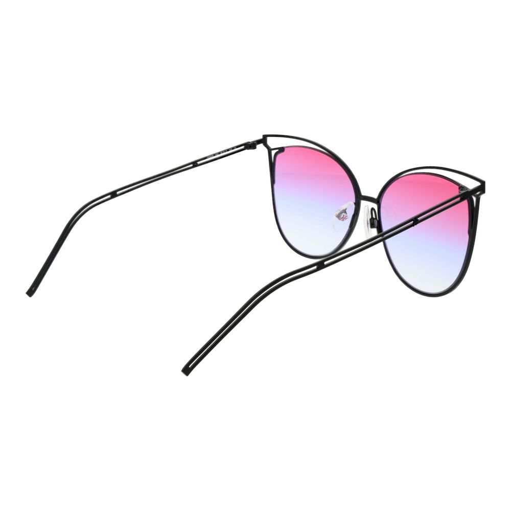 Ana Hickmann Black Metal Sunglasses