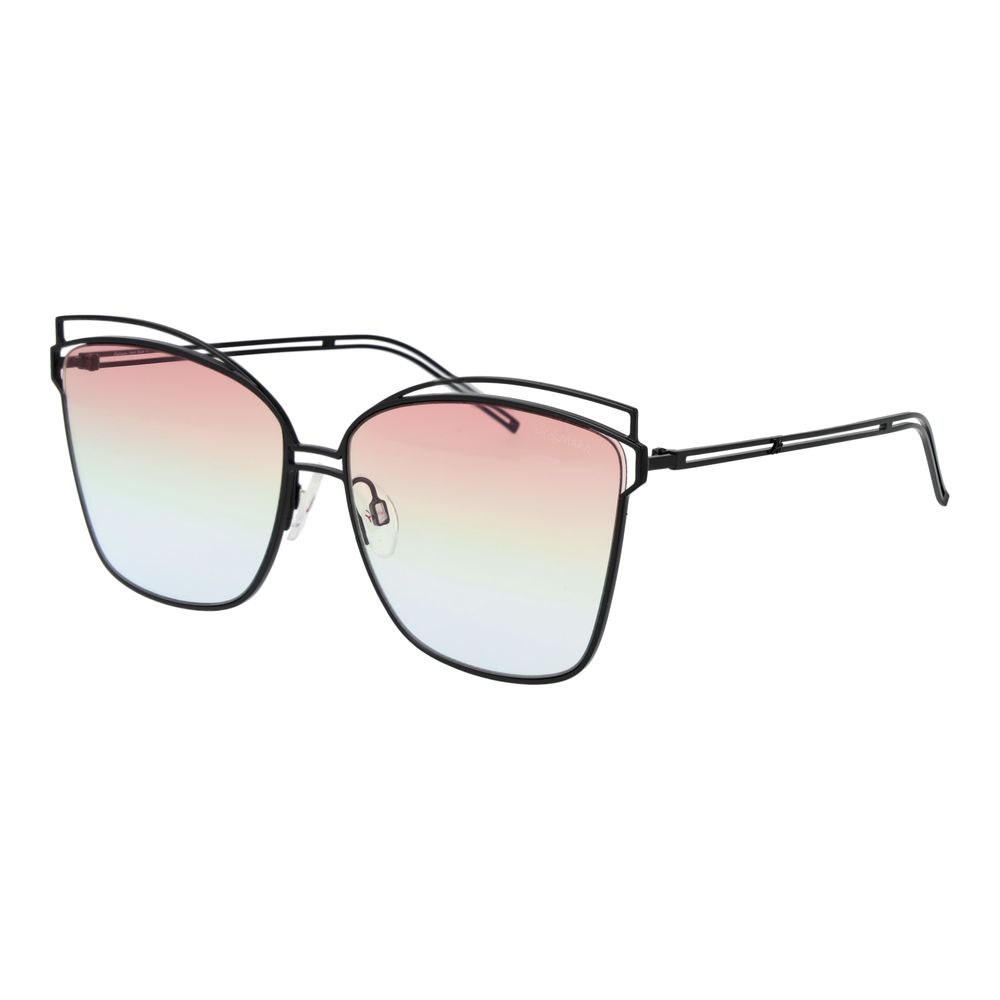 Ana Hickmann Black Metal Sunglasses
