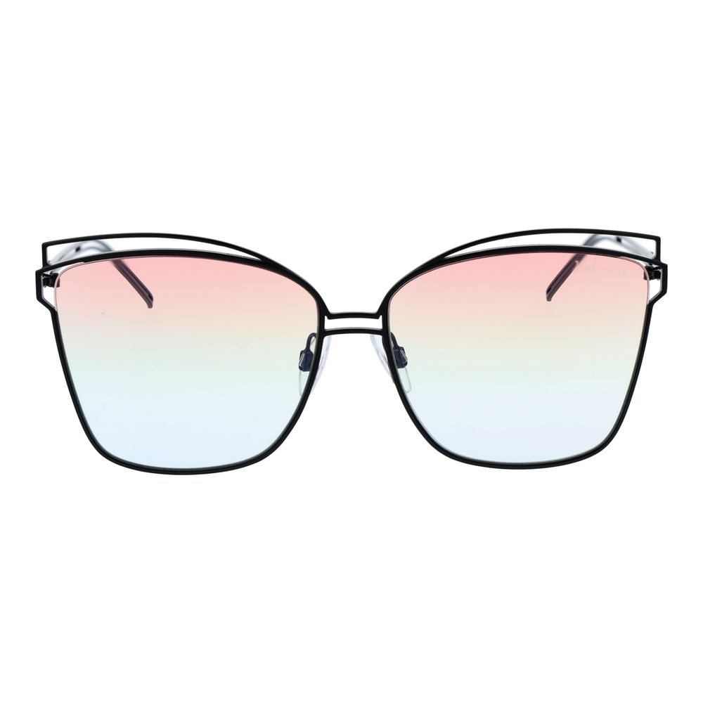 Ana Hickmann Black Metal Sunglasses