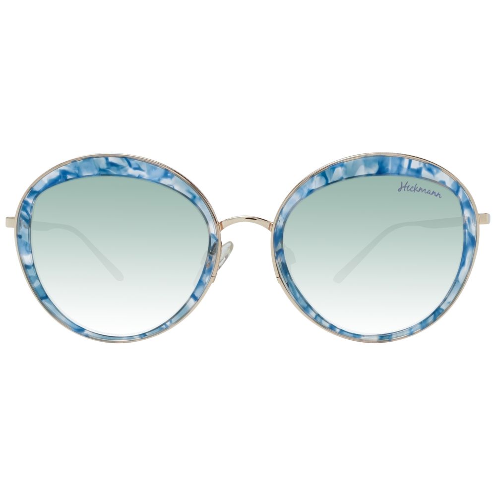 Ana Hickmann Blue Metal Sunglasses