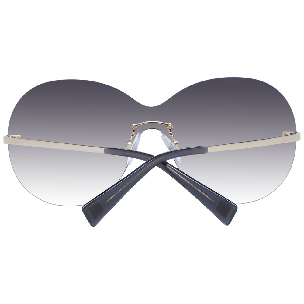 Ana Hickmann Gold Metal Sunglasses