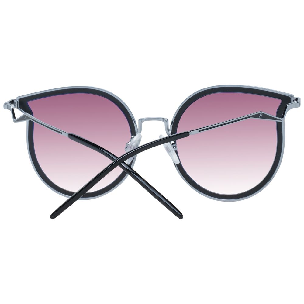 Ana Hickmann Black Metal Sunglasses
