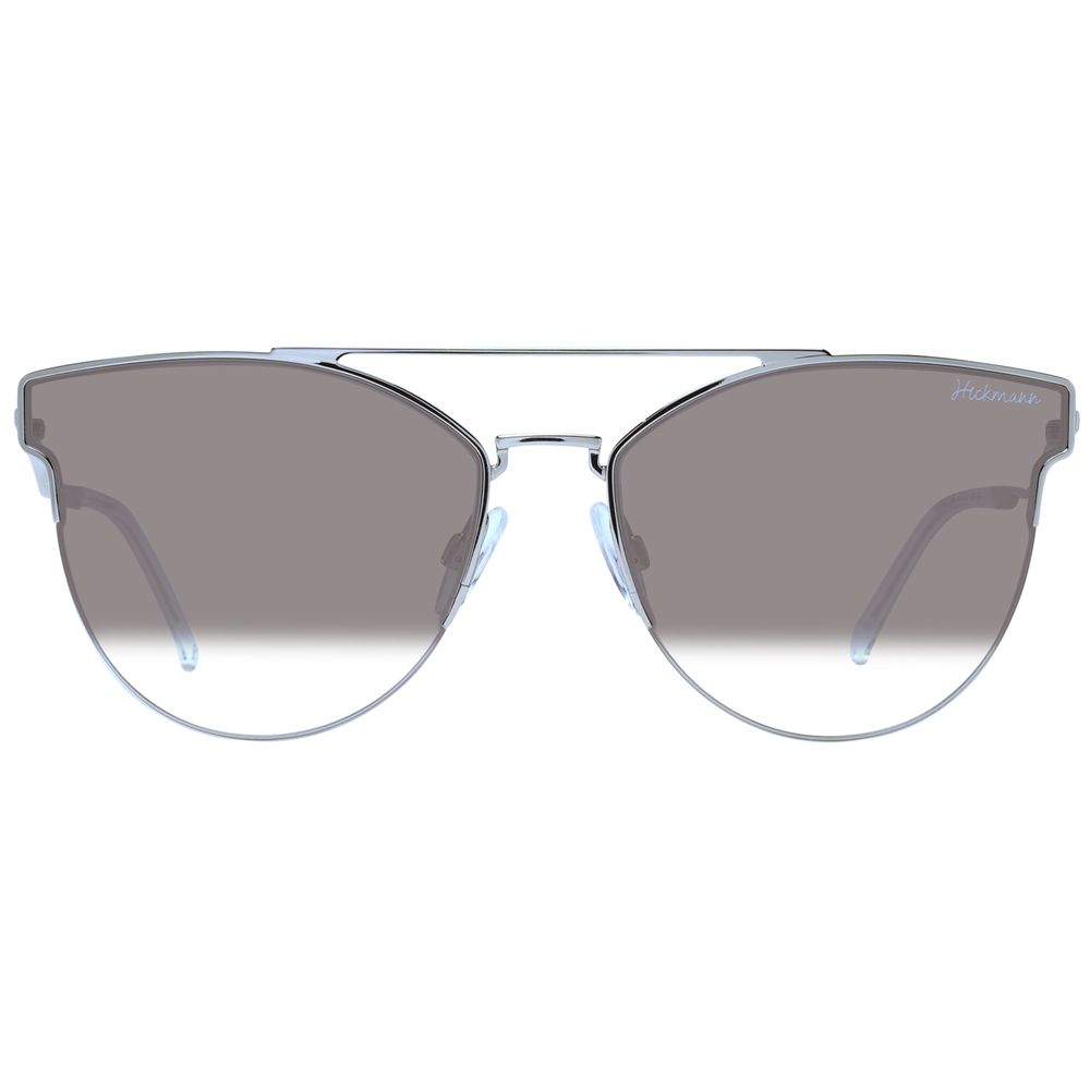 Ana Hickmann Gray Metal Sunglasses