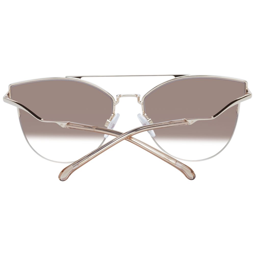 Ana Hickmann Gold Metal Sunglasses