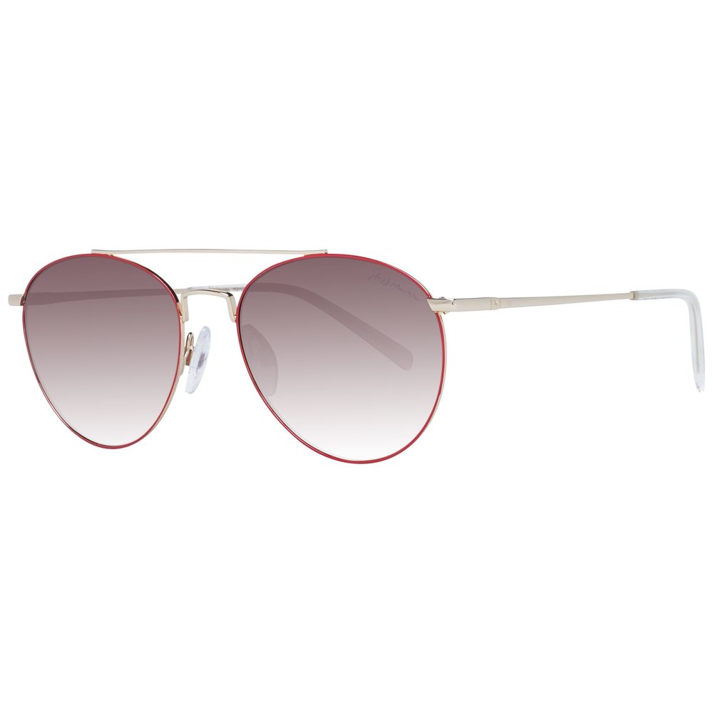 Ana Hickmann Gold Metal Sunglasses