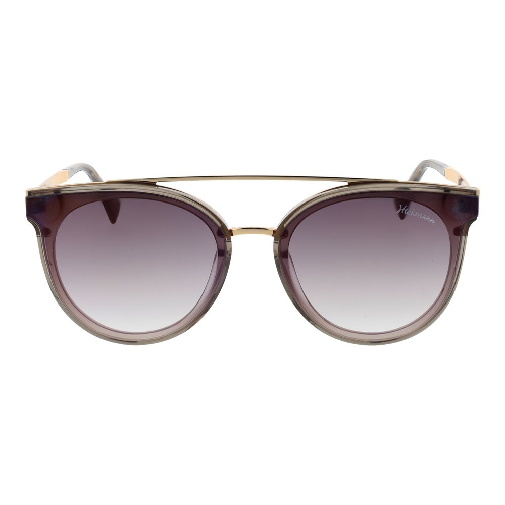 Ana Hickmann Brown Metal Sunglasses