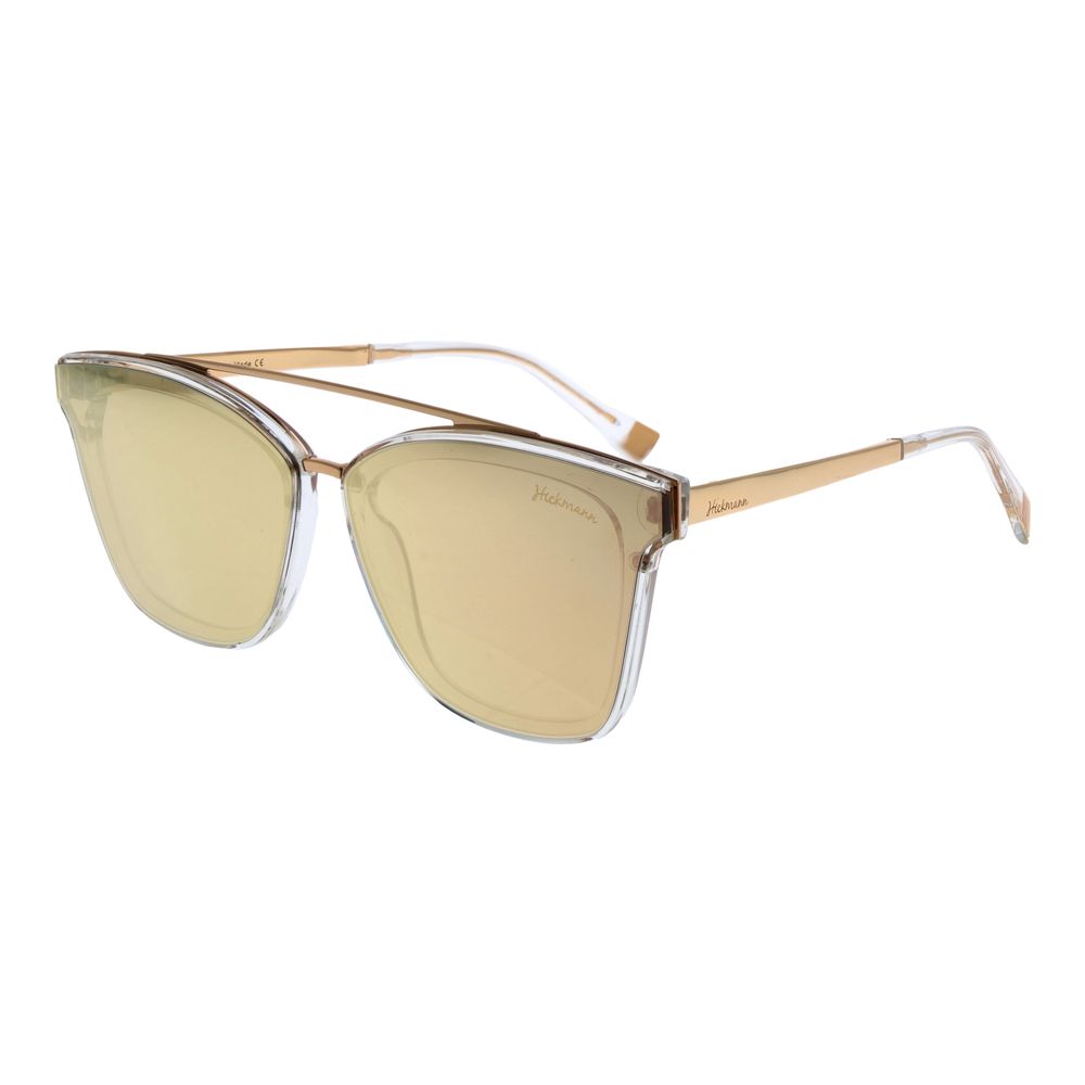 Ana Hickmann Gold Metal Sunglasses