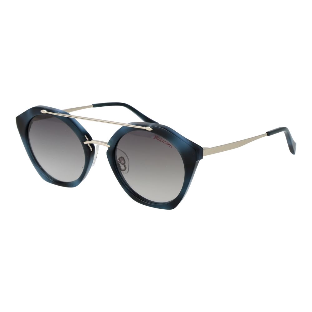 Ana Hickmann Blue Metal Sunglasses