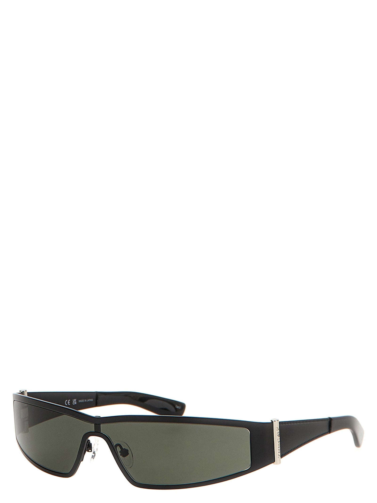 Alexander McQueen Black Sunglasses detail view