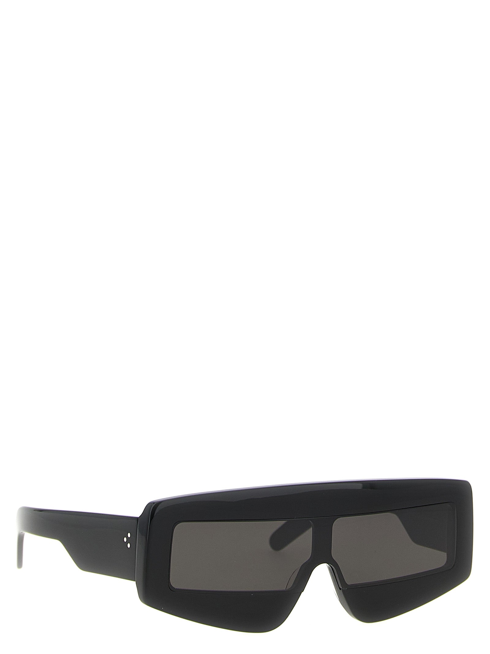 Rick Owens Black Acetate Sunglasses