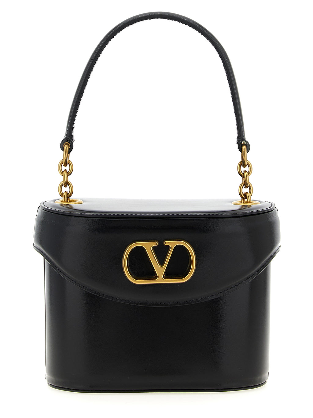 Valentino Garavani Black Calfskin Crossbody Bag