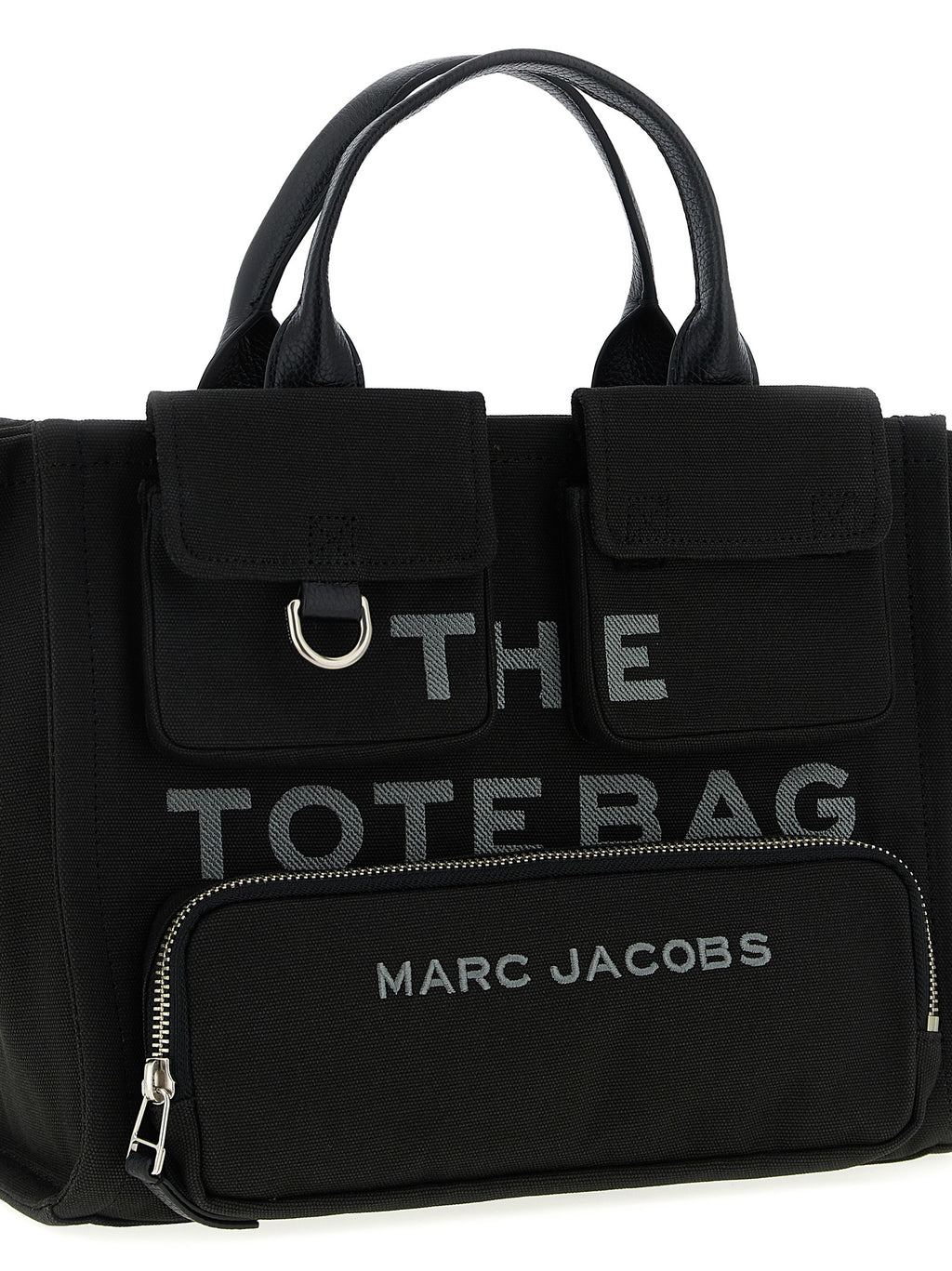 Marc Jacobs Black Cotton Handbag
