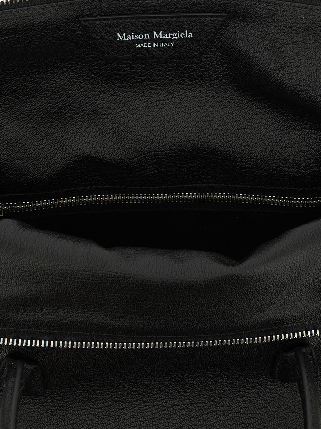 Maison Margiela Black Cashmere Handbag