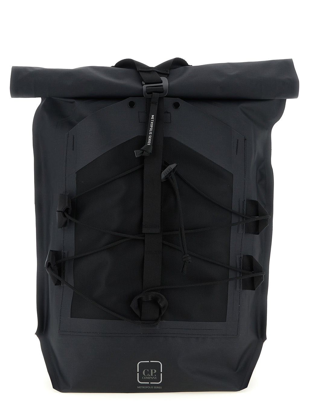 C.P. Company Black Polyamide Backpack