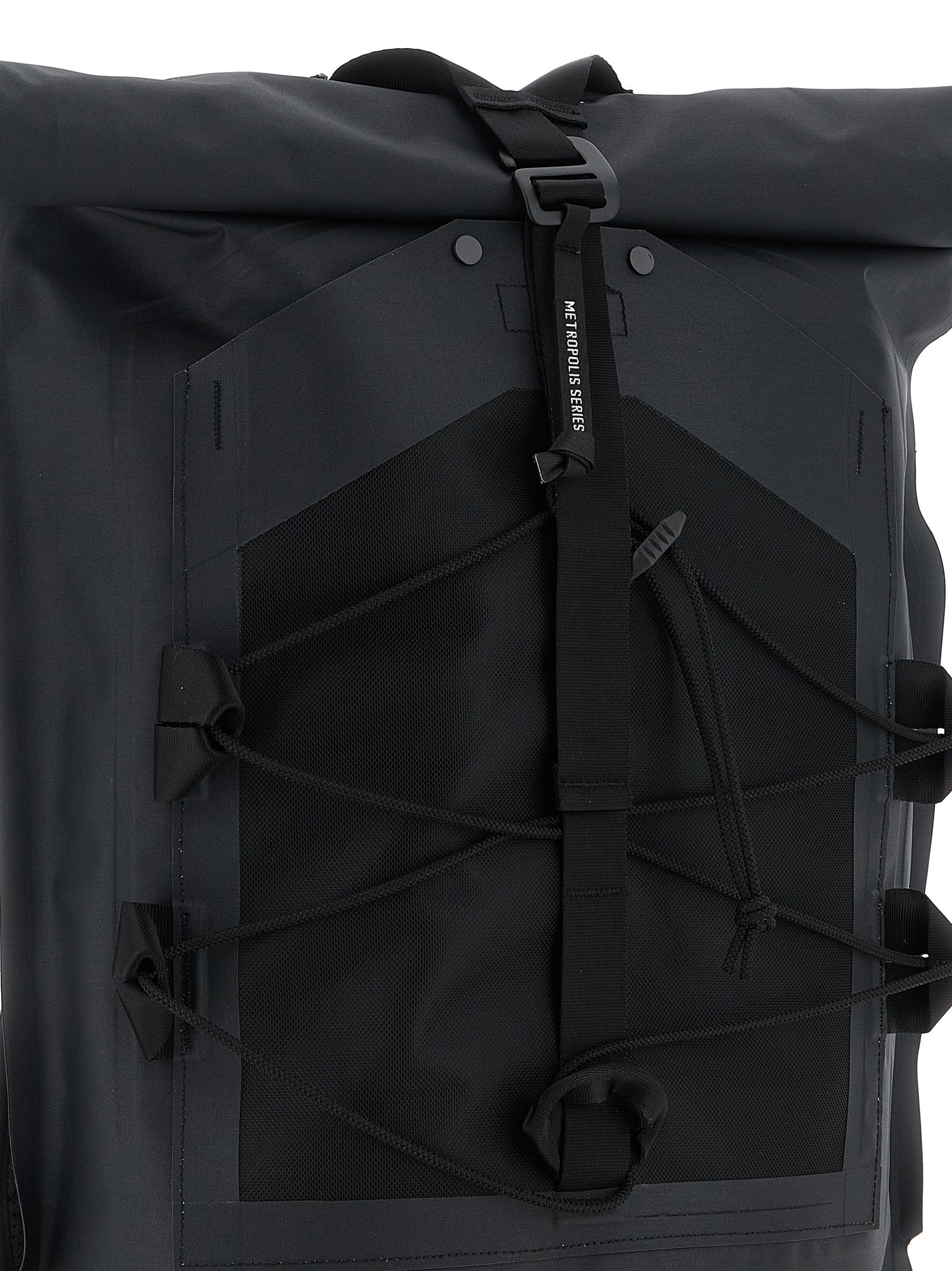 C.P. Company Black Polyamide Backpack